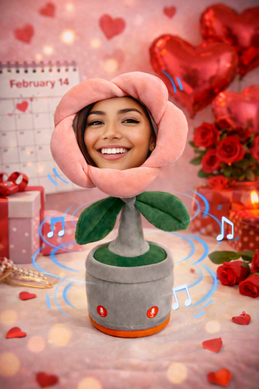 Snug Petals™ Custom Face Dancing Flower