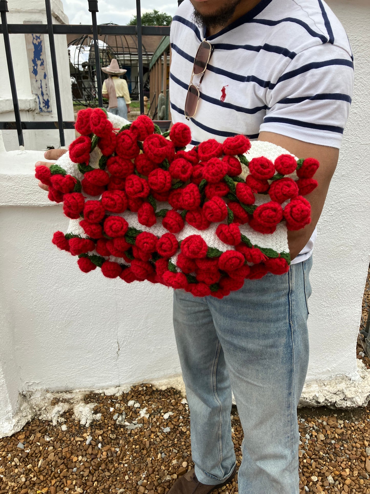 The SnugPetal™️ Crochet Blanket