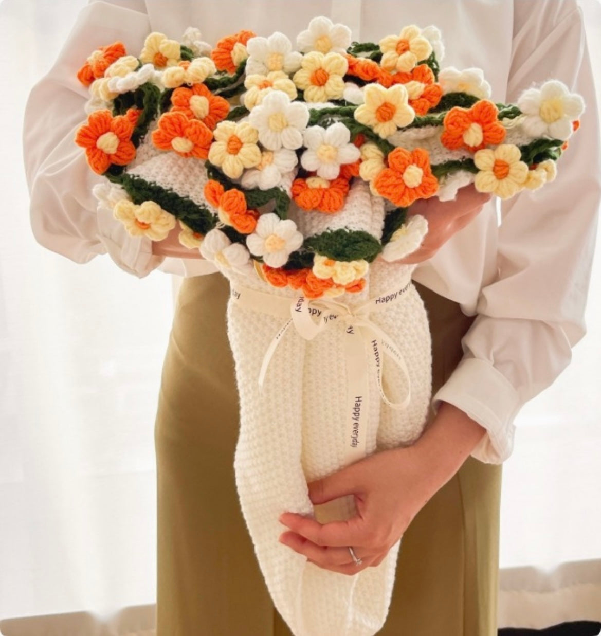 The SnugPetal™️ Crochet Blanket