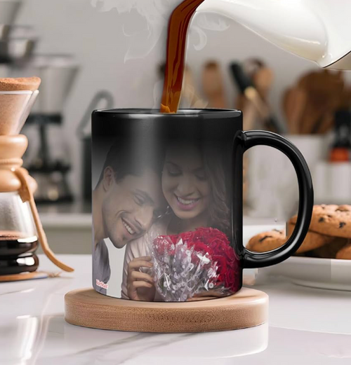 Heat Reactant Photo Mug